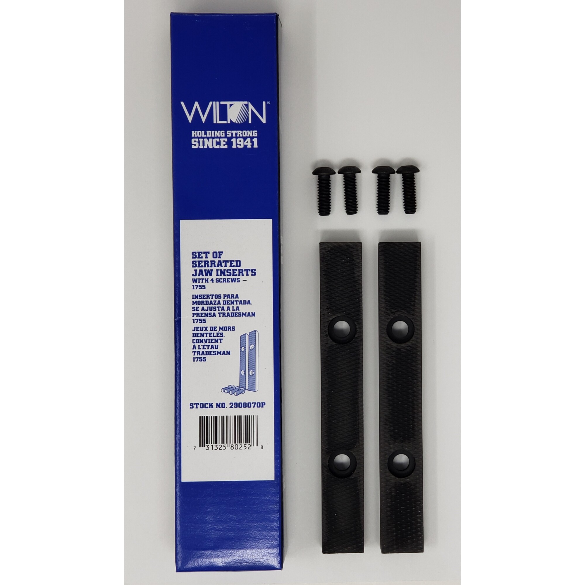 Wilton, Vise Jaw Caps, Jaw Width 5 in, Jaw Capacity 5 in, Model# 2908070
